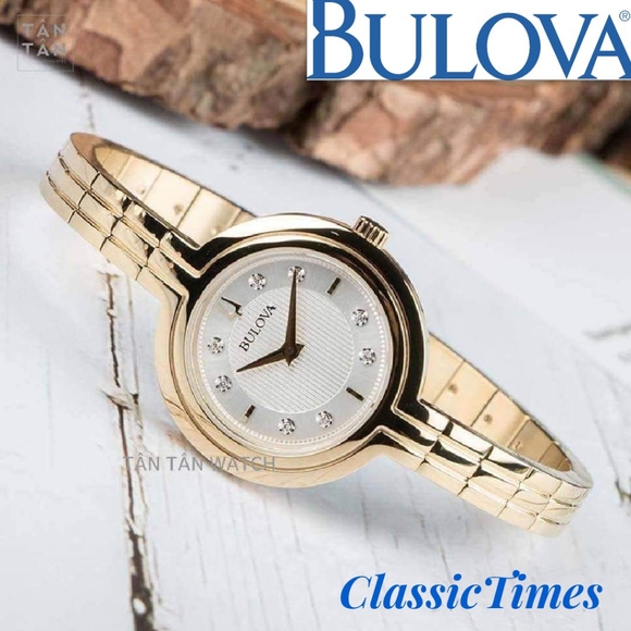Bulova Accessories - **SOLD** Bulova Rhapsody Quartz Silver Dial Ladies